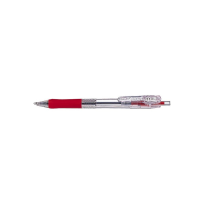 APLI Golyóstoll 0,5mm, Zebra Tapli clip Eco, írásszín piros toll