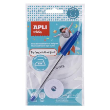 APLI Kids vasalható textilszalag tollal 200x10mm fehér (17796) (apli17796) kreatív és készségfejlesztő