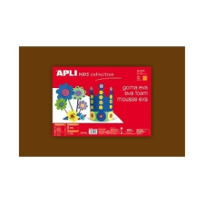 APLI : Moosgumi, 400x600 mm, APLI \"Eva Sheets\", barna - Kreatív játékok füzet