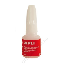 APLI Pillanatragasztó, ecsetes, APLI, 10 g (LCA13677) ragasztó