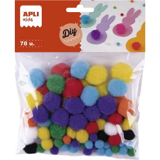 APLI Pom-pom, APLI "Creative", vegyes színek party kellék
