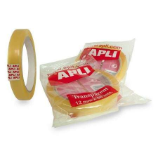 APLI "Transparent" 12 mm x 66 m átlátszó ragasztószalag ragasztószalag
