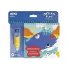 APLI : Színezőfüzet, vízbázisú, APLI \"Aqua Fun - Egyéb
