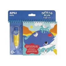APLI : Színezőfüzet, vízbázisú, APLI \"Aqua Fun - Egyéb füzet