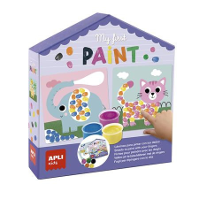 APLI Ujjfestő készlet, APLI Kids "My first paint", állatok kreatív és készségfejlesztő