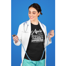  Ápoló vagyok fekete póló egyedi ajándék