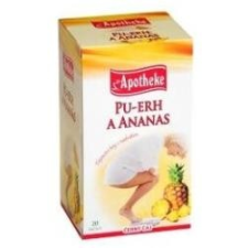 Apotheke pu-erh és ananász tea 20x1,8g 36 g vitamin és táplálékkiegészítő