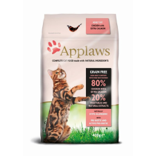 Applaws Applaws Cat Száraz Adult Csirke+Lazac 400g macskaeledel