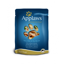Applaws Cat Alutasak Tonhal+Tengeri Hal 70g macskaeledel