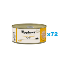 Applaws Cat Csirke zselében 72x70g macskaeledel