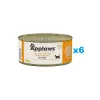 Applaws Cat Sajtos csirkemell húslevesben 6x156 g