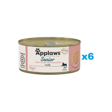 Applaws Cat Senior Tonhal lazaccal zselében 6x70g macskaeledel