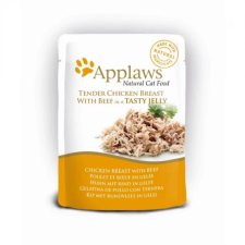 Applaws Cat Tasakos Csirkehús Marhahússal Zselében, 70g macskaeledel