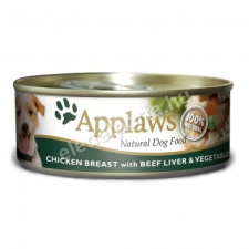 Applaws csirkemell marhamájjal és zöldségekkel kutyaeledel