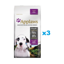 Applaws Puppy Large Breed Chicken 6 kg (3x2 kg) csirkével nagytestű kölyökkutyáknak kutyaeledel
