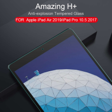 Apple Apple iPad Air (2019) / iPad Pro 10.5 (2017) Nillkin Amazing H+ 2.5D-s tablet üvegfólia, Átlátszó tablet kellék