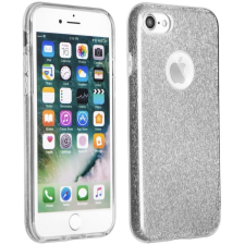 Apple Apple iPhone 13 Pro, Szilikon tok, csillogó, Forcell Shining, ezüst tok és táska