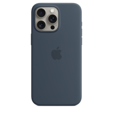 Apple Apple iPhone 15 Pro Max Silicone Case with MagSafe Storm Blue tok és táska