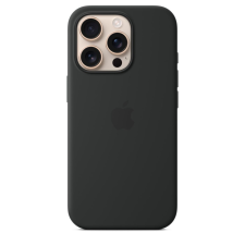 Apple Apple iPhone 16 Pro Silicone Case with MagSafe Black tok és táska