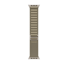 Apple Apple Watch 49mm Band: Olive Alpine Loop - Large okosóra kellék