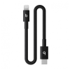 Apple Beats USB-C – Lightning szőtt borítású rövid kábel (20 cm) – fotonfekete (MEQM4EE/A)