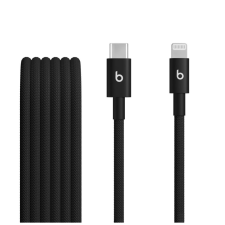 Apple Beats USB-C to Lightning Woven Cable 1,5m Bolt Black kábel és adapter