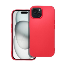 Apple Forcell Soft Apple iPhone 15 szilikon tok, piros tok és táska