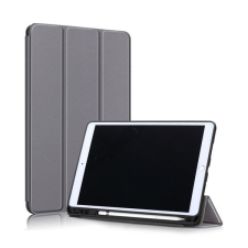 Apple iPad 10.2 (2019 / 2020 / 2021), mappa tok, Smart Case, szürke tablet tok
