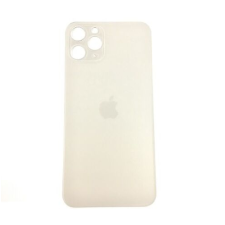 Apple iPhone 11 Pro Max, Akkufedél, ezüst-fehér mobiltelefon, tablet alkatrész