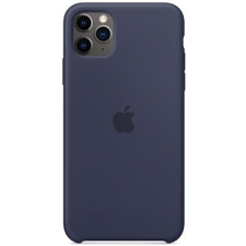 Apple iPhone 11 Pro Max szilikon tok Midnight Blue tok és táska