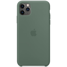 Apple iPhone 11 Pro Max szilikontok fenyőzöld (MX012ZM/A) tok és táska