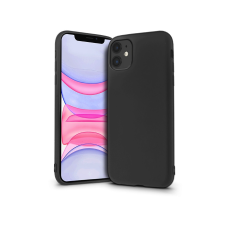 Apple iPhone 11 szilikon hátlap - Soft Premium - fekete tok és táska