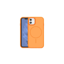 Apple iPhone 11, Szilikon tok, Thin Magsafe, narancs tok és táska