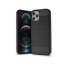  Apple iPhone 12 Pro Max szilikon hátlap - Carbon - fekete tok és táska