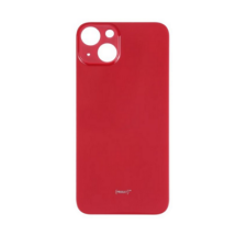 Apple iPhone 13, Akkufedél, (ragasztóval, nagy lyukú, EU verzió), piros mobiltelefon, tablet alkatrész