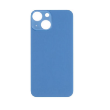 Apple iPhone 13 Mini, Akkufedél, (ragasztóval, nagy lyukú, EU verzió), kék mobiltelefon, tablet alkatrész