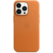 Apple iPhone 13 Pro bőr tok, MagSafe, aranybarna tok és táska