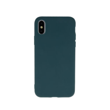 Apple iPhone 13 Pro Max, Szilikon tok, Matt, zöld tok és táska