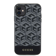Apple iPhone 13 Pro Max tok, Guess G Cube MagSafe kompatibilis fekete tok és táska