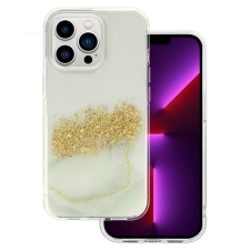 Apple iPhone 13 Pro Max tok, Idear W11 , átlátszó-fehér tok és táska
