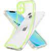  Apple iPhone 13, Szilikon tok, foszforeszkáló, sötétben világító, átlátszó/sárga