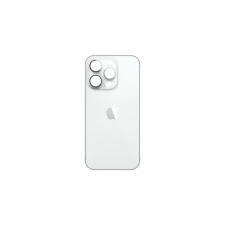 Apple iPhone 14 Pro, Akkufedél + ragasztó, (nagy lyukú verzió), fehér (OEM) mobiltelefon, tablet alkatrész