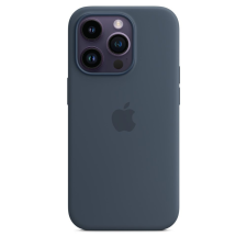 Apple iPhone 14 Pro Silicone Case with MagSafe Storm Blue mobiltelefon kellék