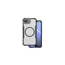 Apple iPhone 14 Pro, Szilikon tok, Defender Carbon Mag, fekete tok és táska