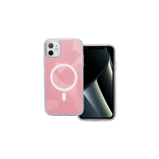 Apple iPhone 14, Szilikon tok, Flash MagSafe, rózsaszín tok és táska