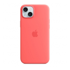 Apple iPhone 15 Plus MagSafe szilikontok, guava