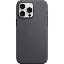 Apple iPhone 15 Pro Max FineWoven-szövet fekete MagSafe tok tok és táska
