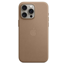 Apple iPhone 15 Pro Max MagSafe Gyári FineWoven-szövettok - Vadonszürke tok és táska