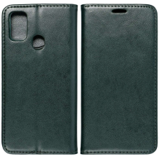  Apple iPhone 15 Pro, Oldalra nyíló tok, stand, Magnet Book, zöld tok és táska