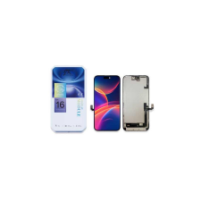 Apple iPhone 16, LCD kijelző érintőplexivel (LTPS JK COF FHD1080P), fekete mobiltelefon, tablet alkatrész